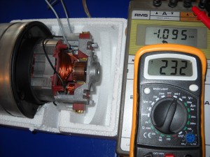 Motor Aspiradora Directo 230 V. 1.000 W