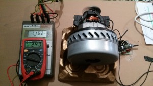 Motor con Regulador a Potencia Máxima de 1.162 W