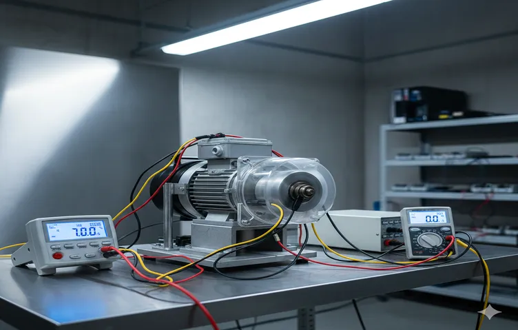Motor de Aspiradora en Funcionamiento | Pruebas Reales de Potencia y Voltaje (+ Video)